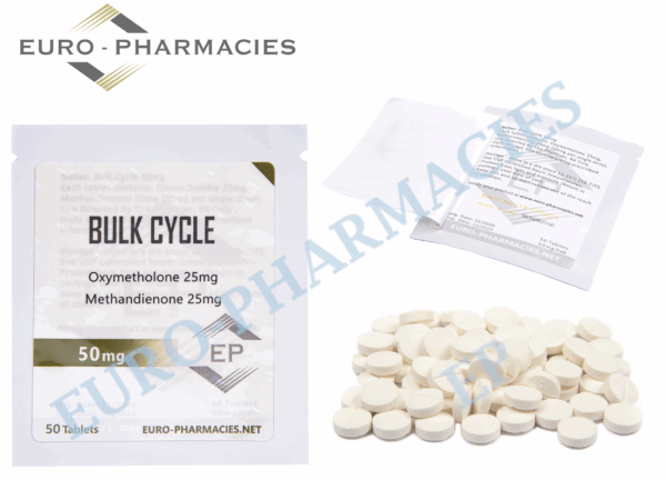 Euro Pharmacies Bulk Cycle ( D-bol 25mg + Drol 25mg ) – 50tab/bag