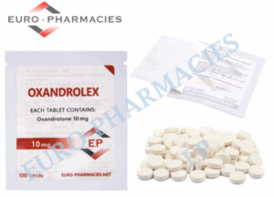 Euro Pharmacies Oxandrolex 10 (Anavar) – 10mg/tab – 100 tab/bag